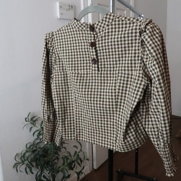 cropped balloon long sleeve top from Zara - Picture 7 of 7